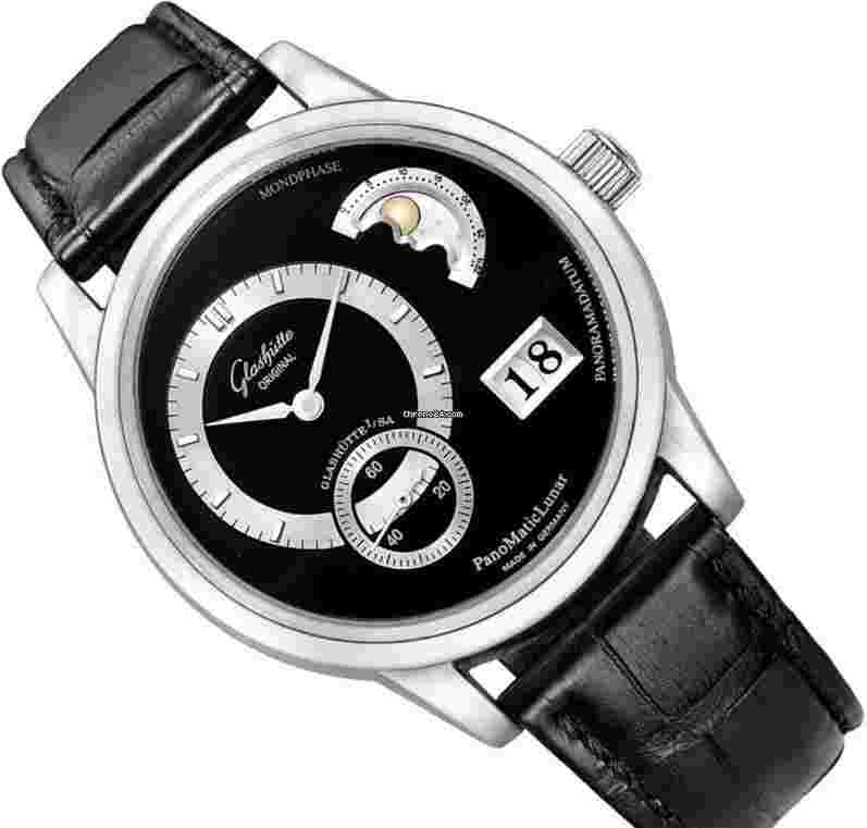 Glashütte Original PanoMaticLunar
Platinum Mens 90-02-03-03-04