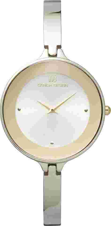Danish Design IV65Q747 Two Tone Dial Stainless Steel Quartz Classic Womens Watch