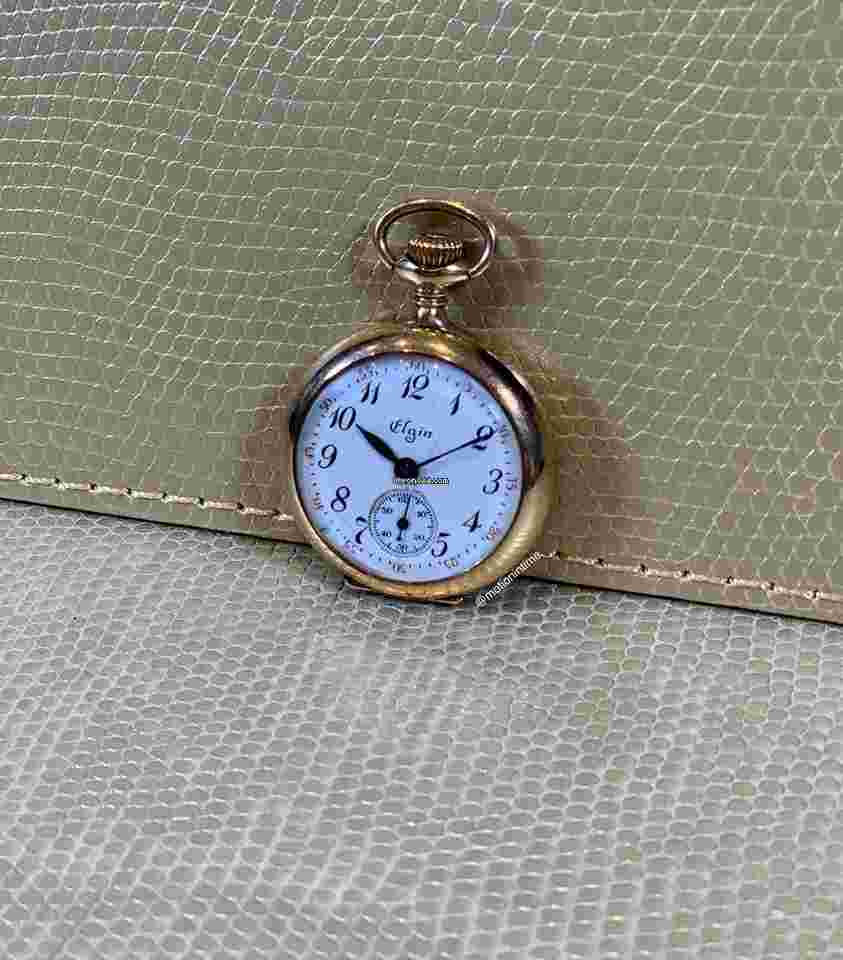 Elgin
Lady Small Second Pocket Watch - 14kt Yellow Gold