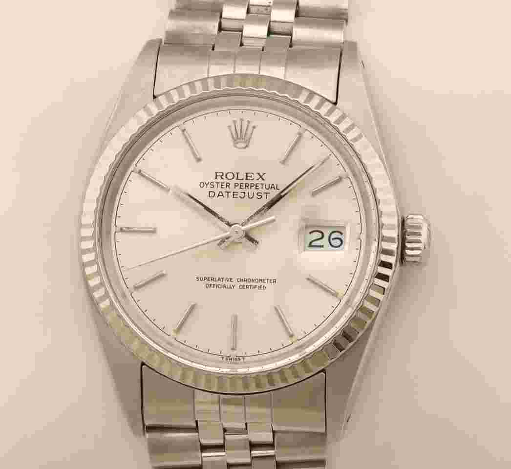 Rolex Datejust 36
Edelstahl / Weissgold Jubiléearmband Herrenuhr