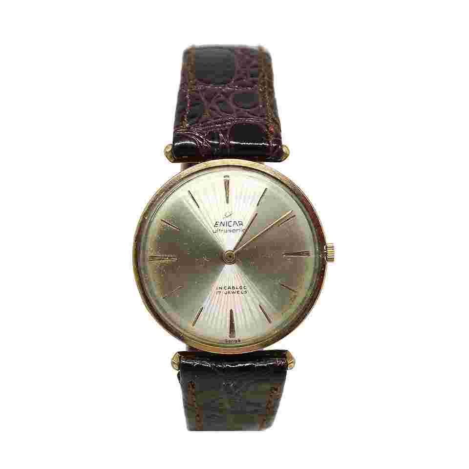 Enicar Ultrasonic Vintage Ultra Thin 34mm