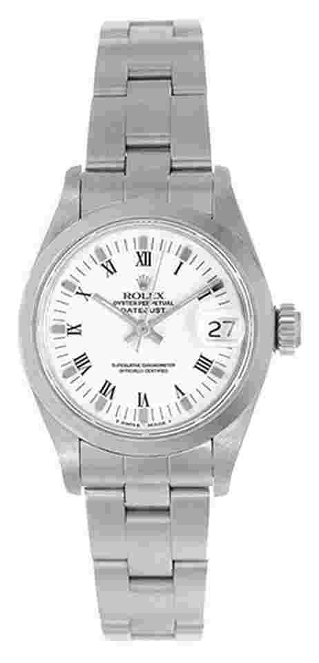 Rolex Oyster Perpetual Lady Date
Ladies Rolex Date Watch 79160 White Roman Dial