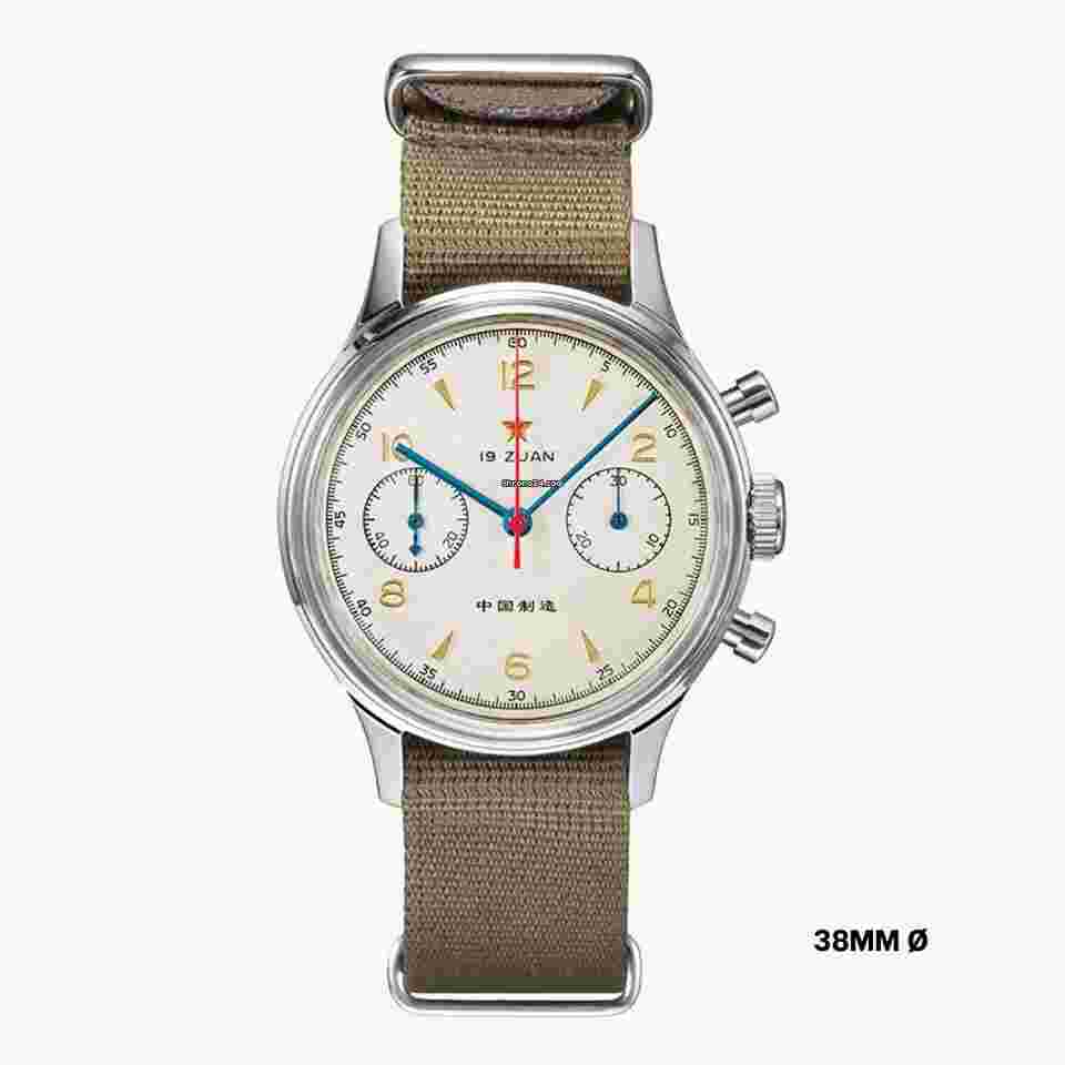 Sea-Gull
                           
                                 1963 | ST1901 Swan Neck regulator | Sapphire glass | 38mm Red Star Reissue