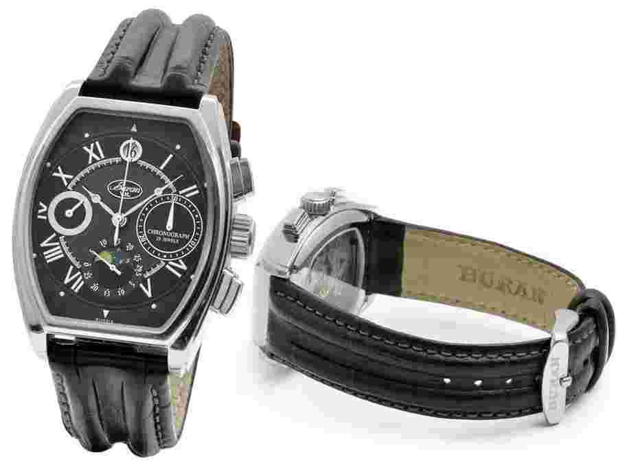 Poljot 31679 Buran VM Chronograph Tonneau Moon Phase 2861537 S
