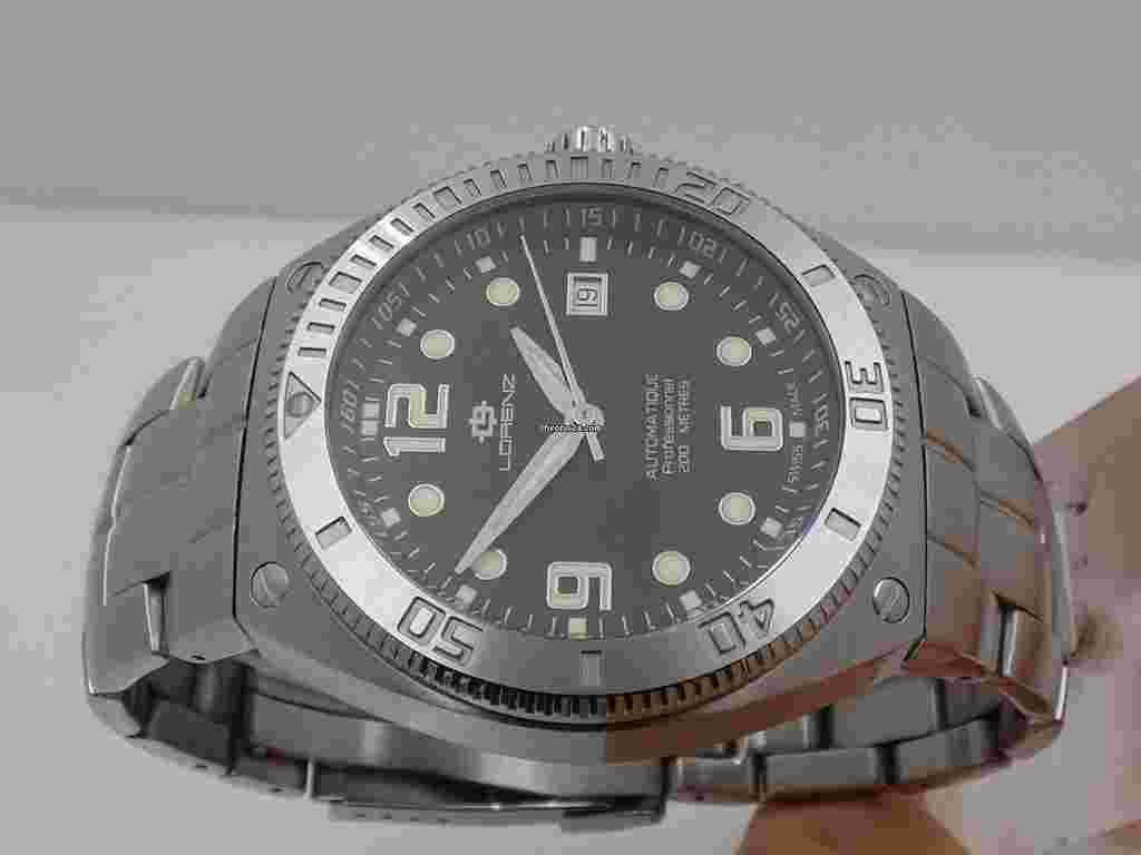 Lorenz
Aquitania Diver 24870 Sub 200 m BOX & PAPERS Bracelet Automatic