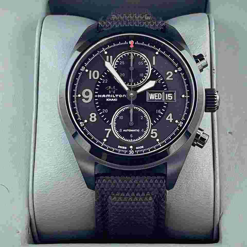 Hamilton Khaki Field
Auto Chrono "Jack Ryan" Watch H71626735