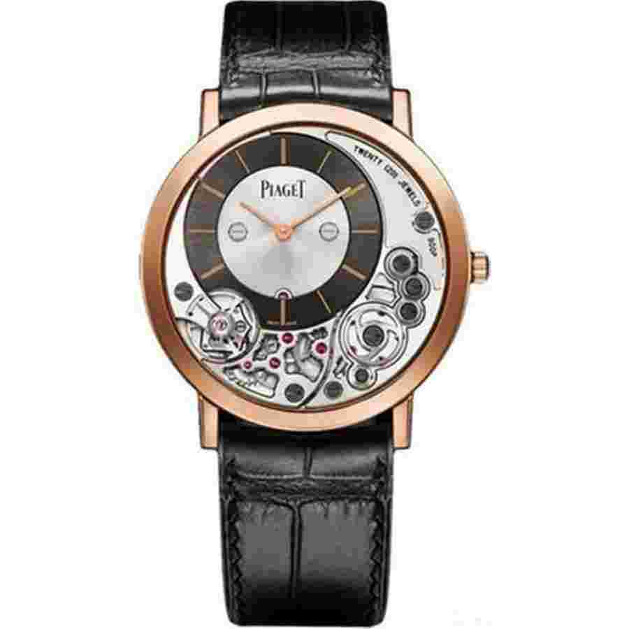 Piaget Altiplano
G0A39110 Rose Gold with Black Alligator Leather Watch 2018