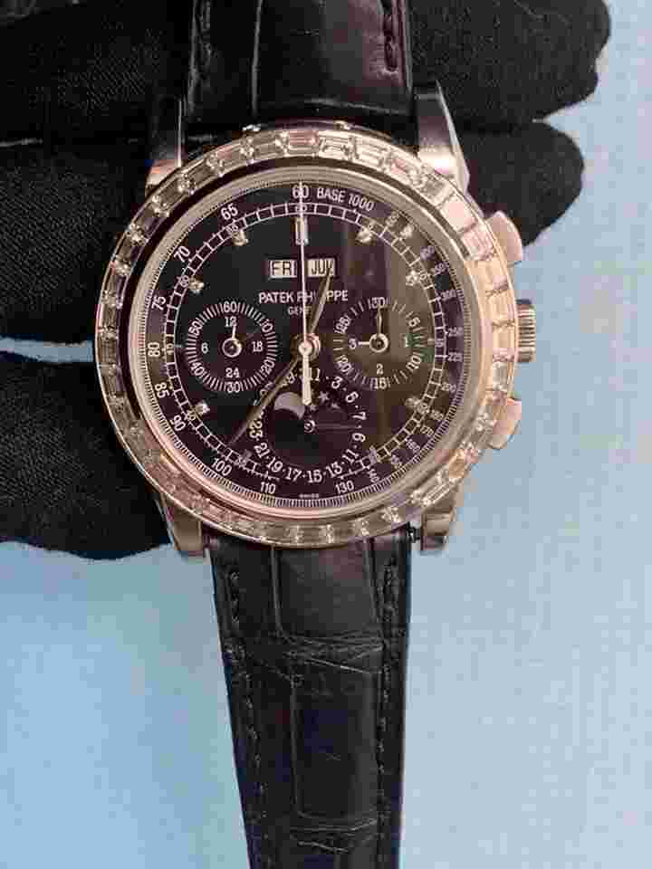 Patek Philippe Perpetual Calendar Chronograph
5971P-001 Black Perpetual Calendar Chronograph