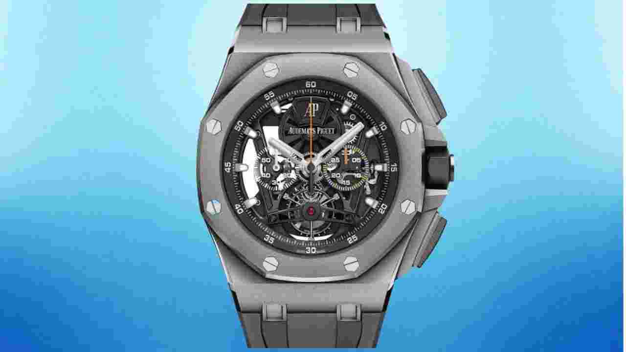 Audemars Piguet Royal Oak Offshore Tourbillon Chronograph
26407TI.GG.A002 Royal Oak Offshore Tourbillon Chronograph