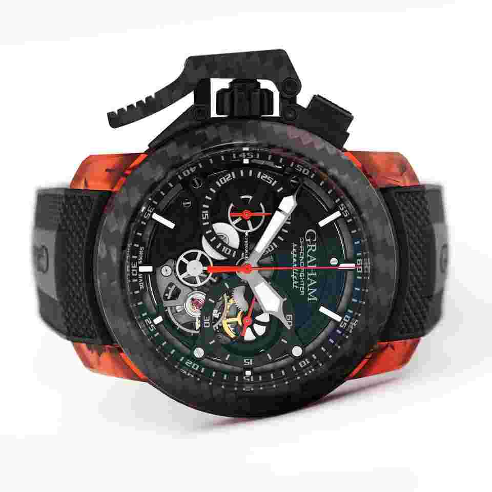 Graham Chronofighter
Superlight Carbon Skeleton