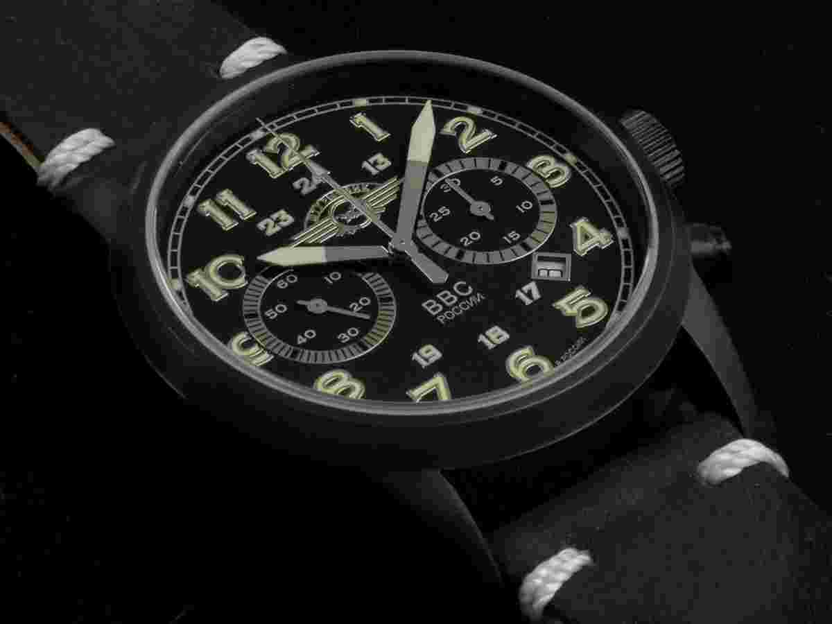 Poljot MOSCOW CLASSIC POLJOT SHTURMOVIK CHRONOGRAPH 3133-06962092 BLACK