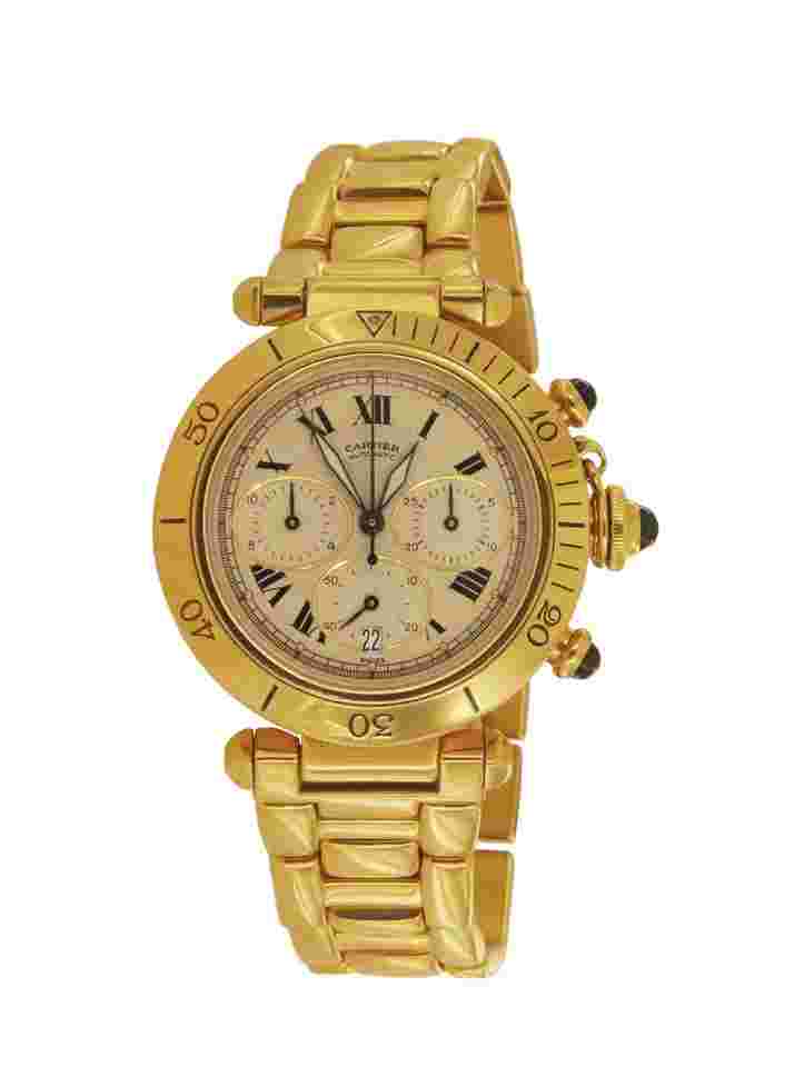 Cartier Pasha
Chrono Yellow Gold