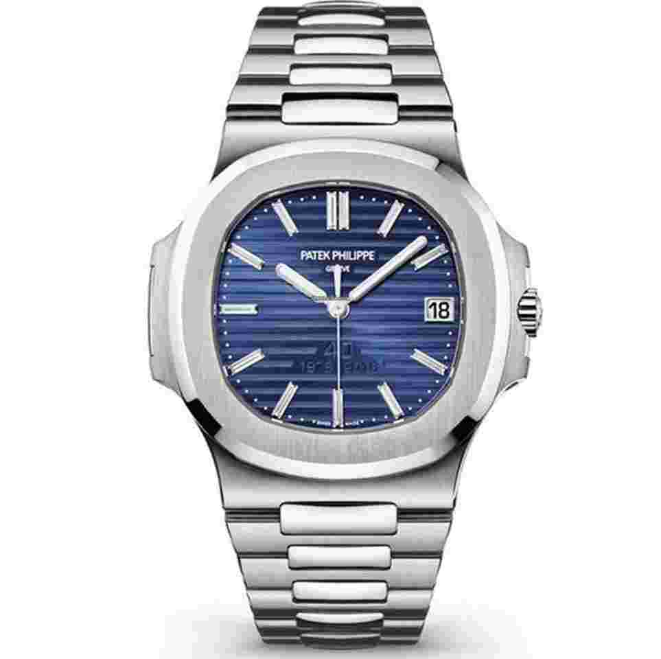 Patek Philippe Nautilus
40mm Platinum Blue Dial 5711/1P