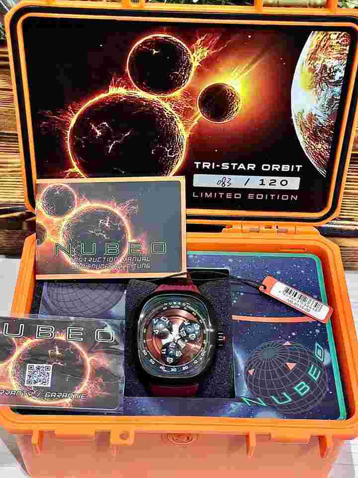 Nubeo Tri-Star Orbit Automatic limited 120pcs Full set - Limited Edition 83/120 pcs