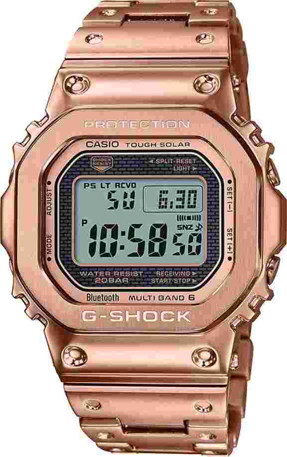 Casio G-Shock GMWB5000GD-4 Bluetooth Multi-Band 6 Tough Solar Mens Watch....43mm