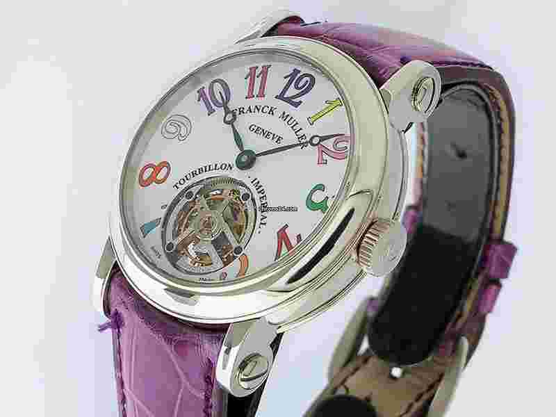 Franck Muller Color Dreams
Imperial Tourbillon Color Dreams "Ronde" White Gold 7000 T