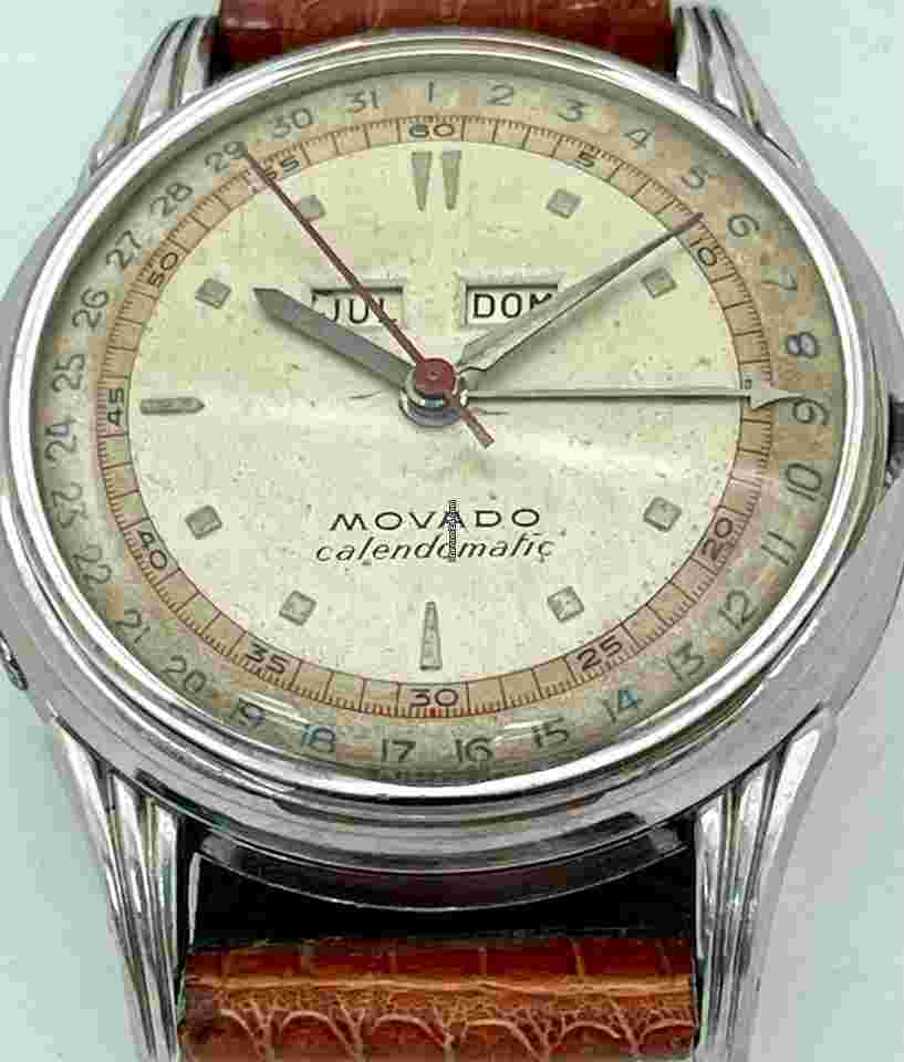 Movado
Calendomatic 16207. Yr 1948