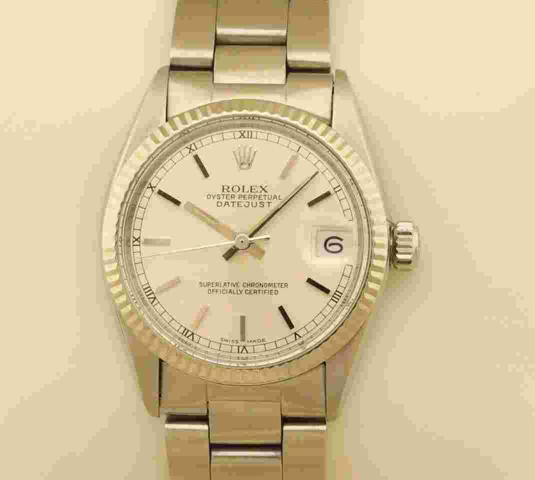 Rolex Datejust 31 Oyster Perpetual Datejust Medium Midsize Weissgold Edelstahl Automatik Automatic cal.2030