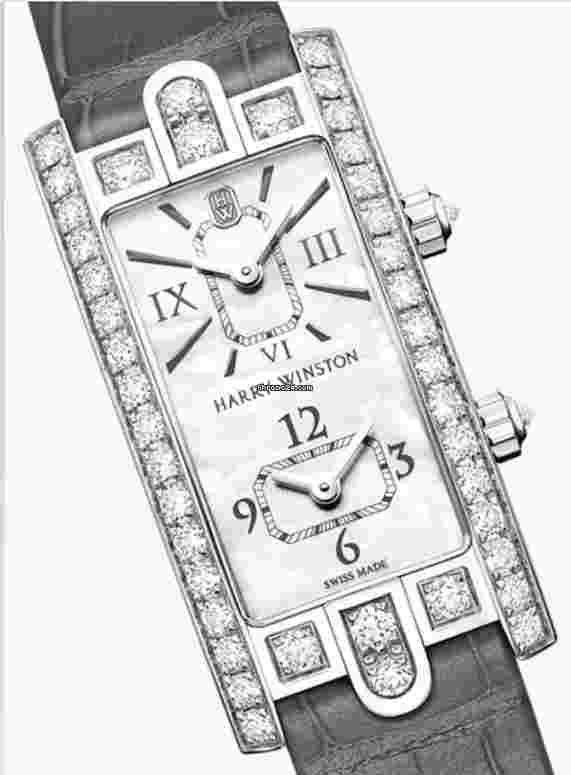Harry Winston Avenue
C Dual Time Ladies White Gold Diamond