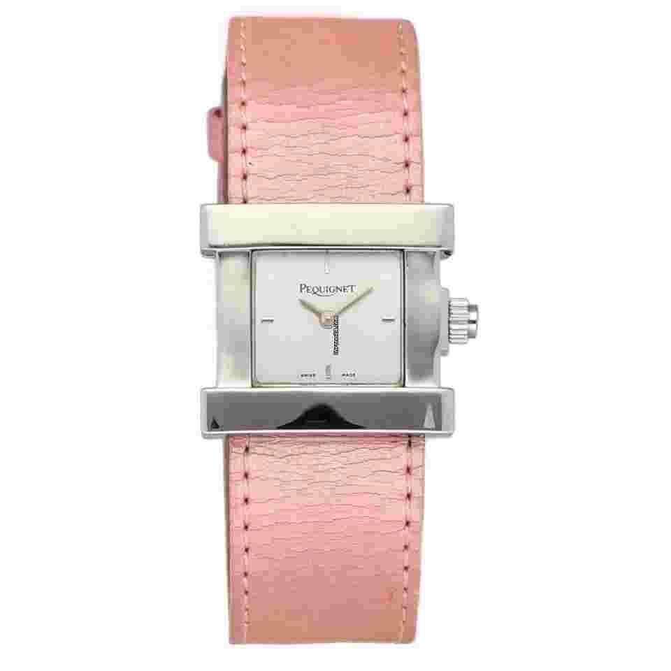 Pequignet
Sorella 3260 Steel 25 mm Silver Dial Pink Leather Quartz Women's Watch