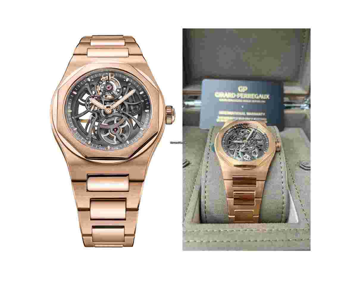Girard Perregaux Laureato
Skeleton 81015-52-002-52A