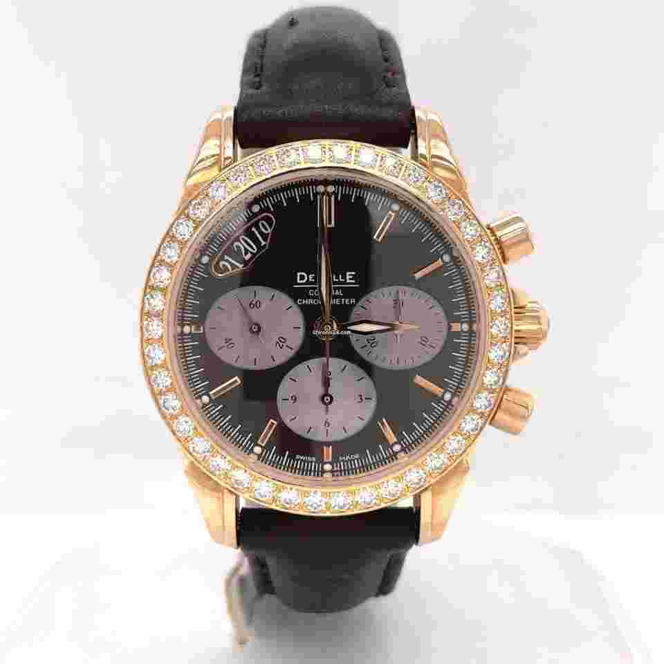 Omega De Ville Co-Axial
Automatic 35 mm Rose Gold Diamond Bezel Ladies 4677.60.37