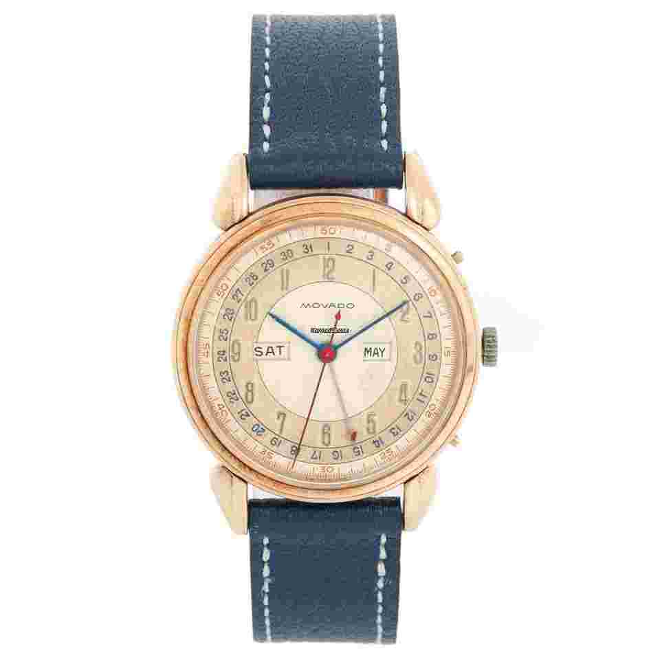 Movado
Vintage Movado Day-Date-Month Men's Manual Winding Watch