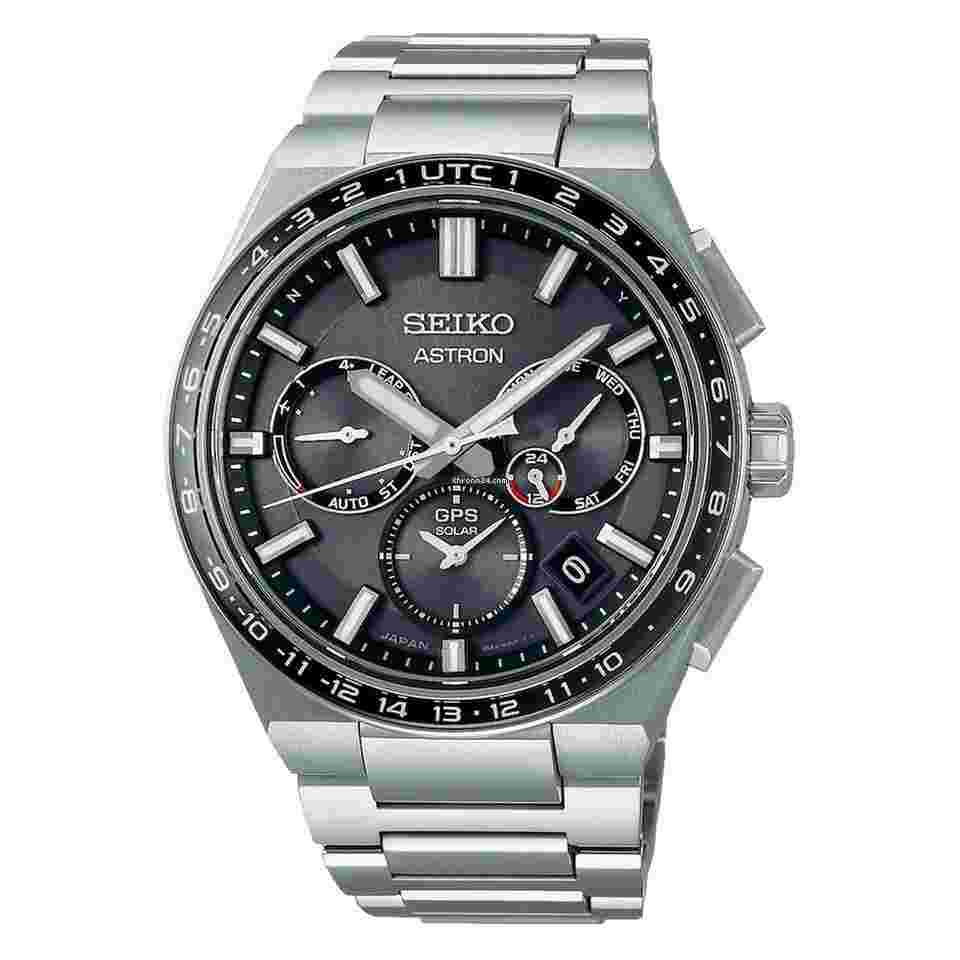 Seiko Astron GPS Solar SBXC111 SSH111J1 Solar GPS Titanium watch