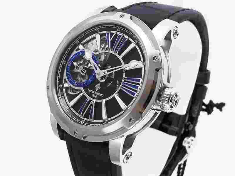 Louis Moinet Metropolis
Blue/White LTD12pc LM-45.10.51 RARE