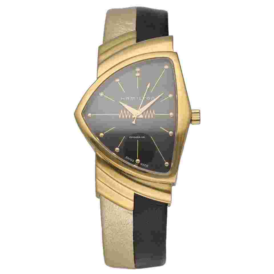 Hamilton Ventura
H244210 Ventura 50th Anniversary Limited Edition Gold Plated Mens Watch