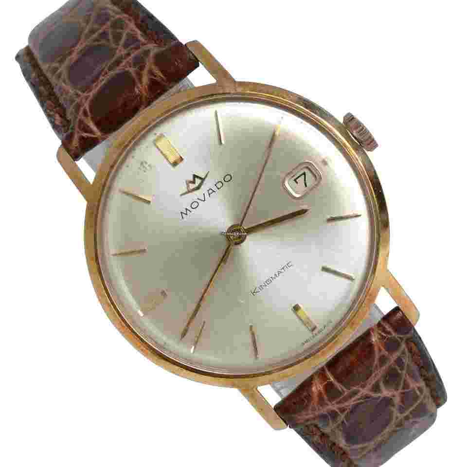 Movado Kingmatic
Sub-Sea Kingmatic Date silver dial yellow gold 14KT 1960’s