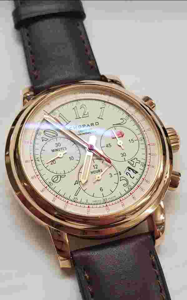 Chopard Mille Miglia
NEW UNWORN Mille Miglia Automatic Chronograph Edition Rose Gold 161274-5006