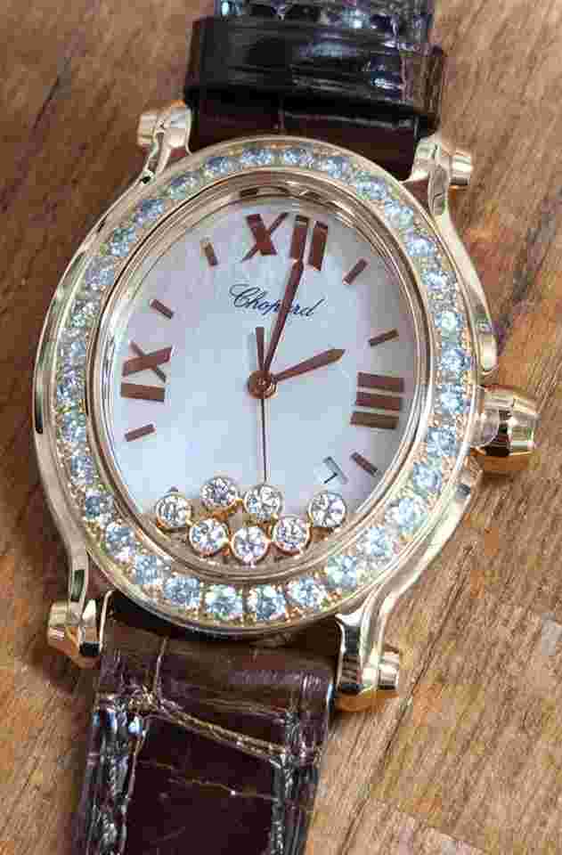 Chopard Happy Sport
Oval Rose Gold With Diamonds NEW UNWORN 275350-5003