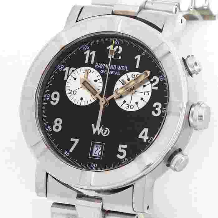RAYMOND WEIL W1 PARSIFAL SWISS MADE CHRONOGRAPH SAPPHIRE DATE