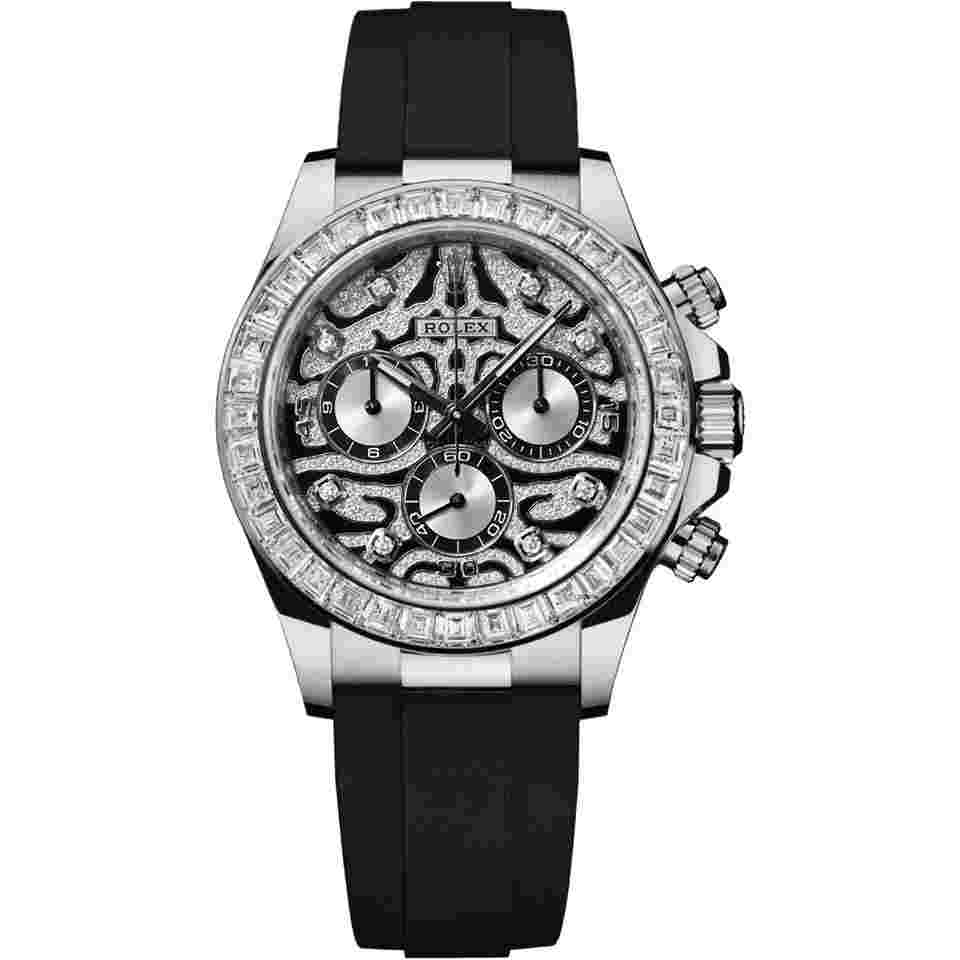 Rolex Daytona
"Eye of the Tiger" White Gold Oysterflex 116589TBR Unworn 2022+