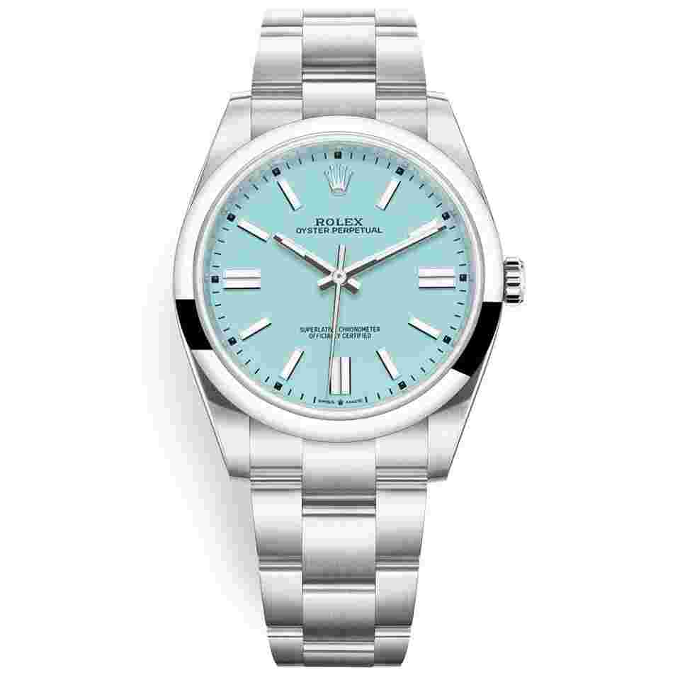 Rolex Oyster Perpetual 41
124300 Tiffany Blue Discontinued - Unworn 2021