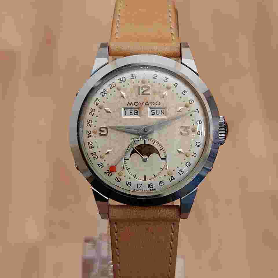 Movado
                           
                                 Triple Date Moonphase