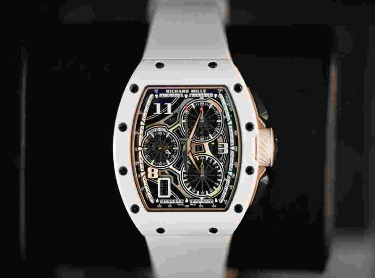 Richard Mille
2022 Automatic Winding Lifestyle Flyback Chronograph RM72-01 White Ceramic Unworn