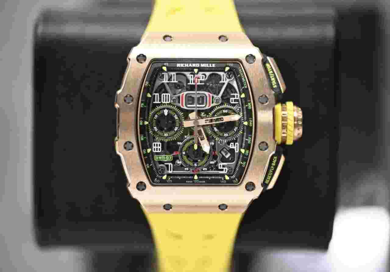 Richard Mille RM 011
Rm11-03 Full Rose Gold Chronograph Skeleton Arabic Dial 2020 FULL SET