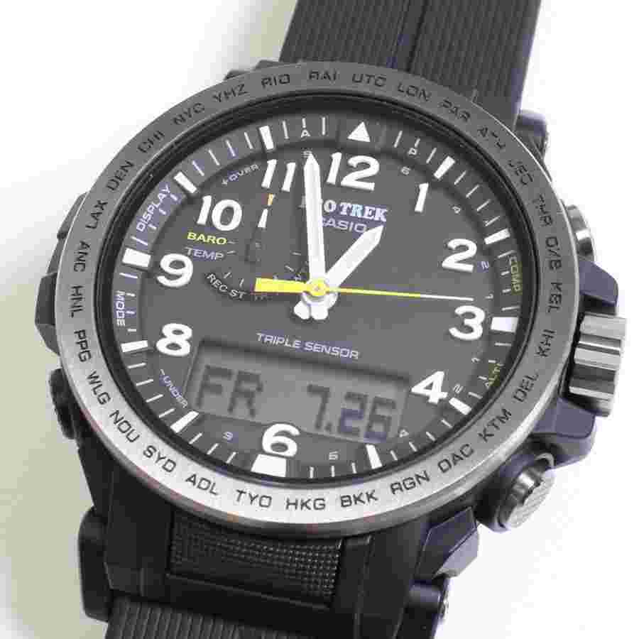 Casio PROTREK PRW-51Y-1JF Triple SENSOR Biomass plastic strap
