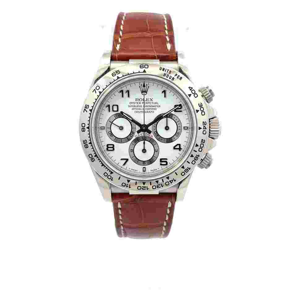 Rolex Daytona
Zenith White Gold White Dial