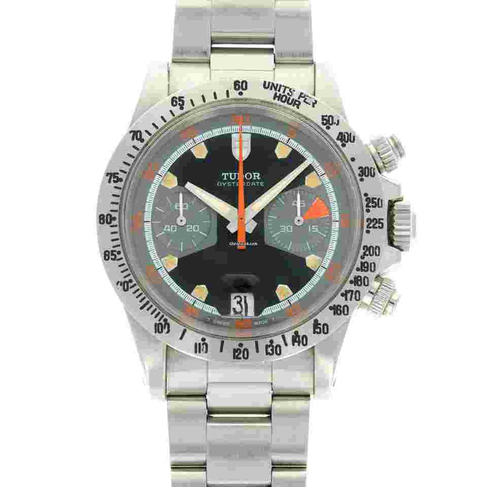 Tudor Montecarlo
                           
                                 Carlo Home Plate Oyster Date Chronograph Ref. 7032