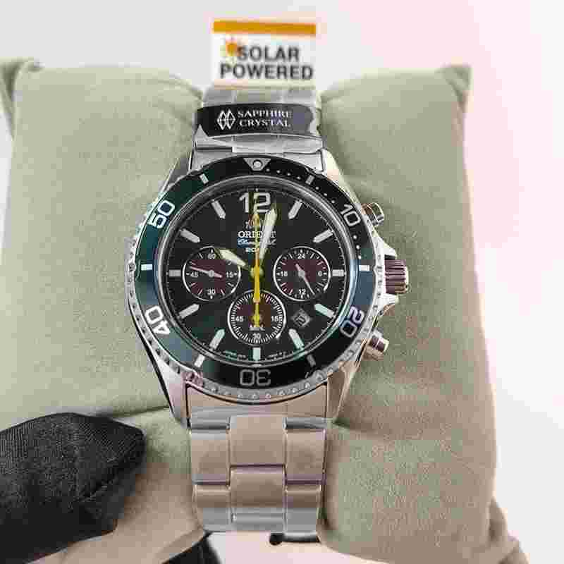 Orient Sport "Oriental Marco" timing solar power watch RN-TX0204E