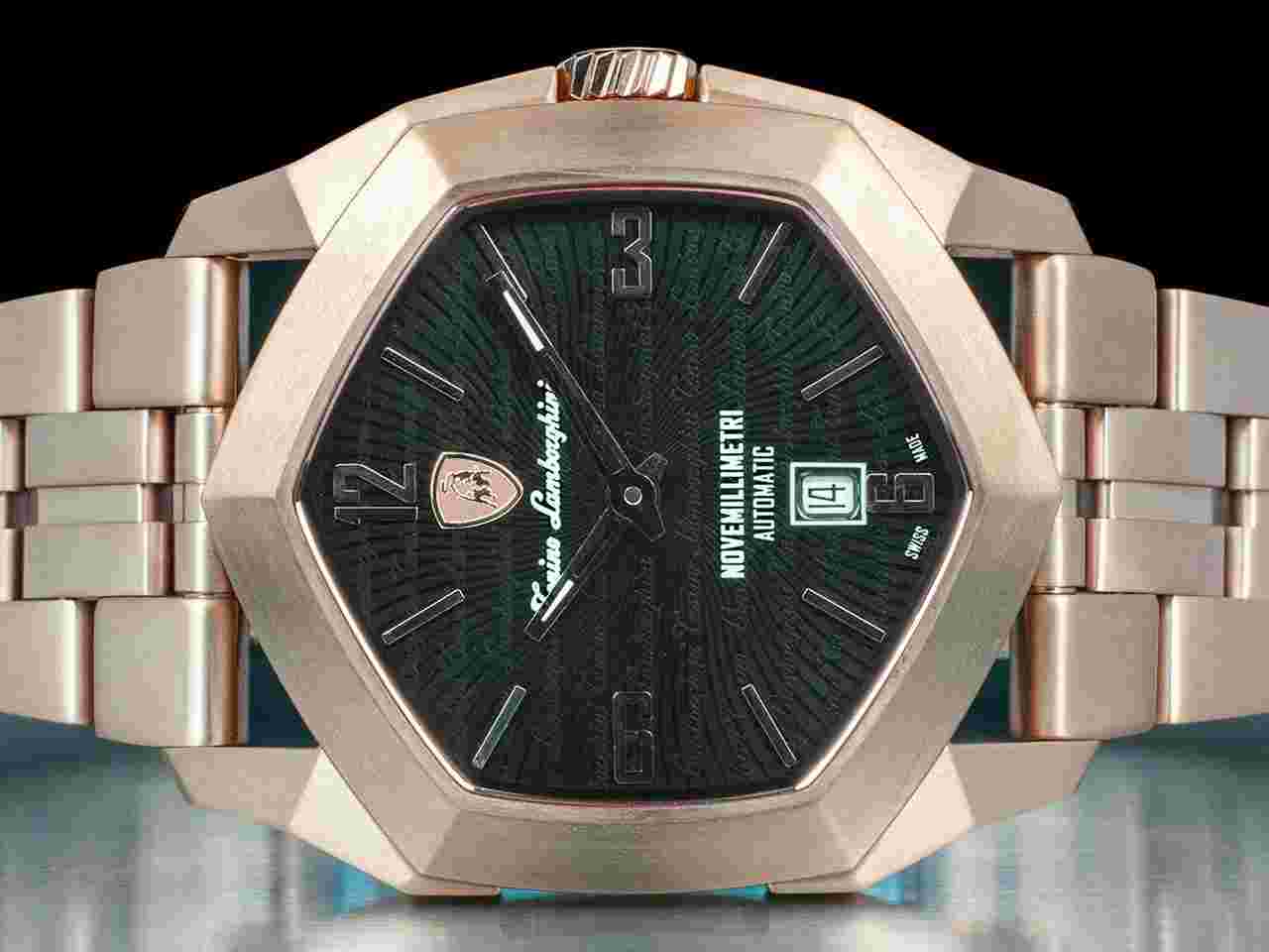 Tonino Lamborghini Novemillimetri TLF-T08-4-B Titanium Pink Gold PVD