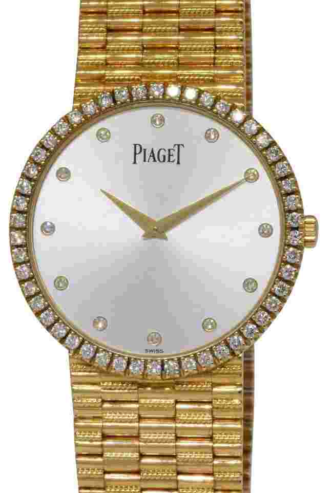 Piaget Dancer
Traditional 18k Yellow Gold Diamond 32mm Manual Watch P10491