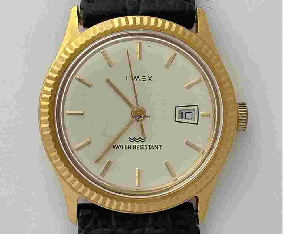 Timex
Calendar Date Gold Plated Vintage