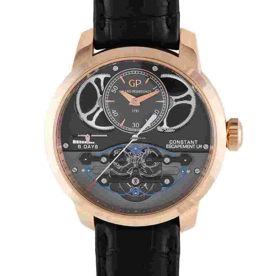 Girard Perregaux Bridges
Constant Escapement L.M. Watch 93505-52-233-BA6F