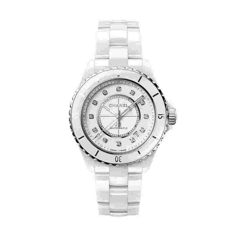Chanel J12
Ceramic White Diamond Dial 38mm On Bracelet Automatic