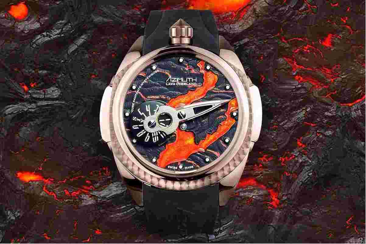 Azimuth SP-1 Spaceship Predator Lava Overland bronze optional Titanium or Black PVD