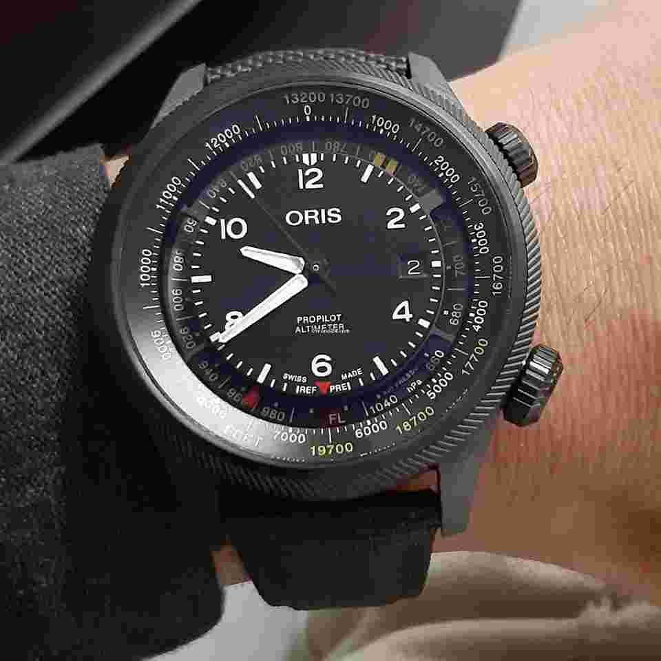Oris Big Crown ProPilot Altimeter
                           
                                 Titanium PVD 01 793 7775 8734-SET